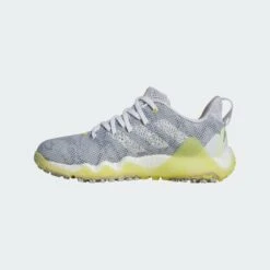 Adidas Ladies Codechaos Spikeless Golf Shoes - Cloud White / Cloud White / Beam Yellow -Golf Promotion Store 07442f1e71784a2fa7a0ae37013750fa f540