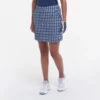 EPNY Ladies 19" Ribbon Lattice Print Skort Inky Multi