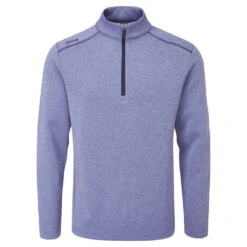 PING RAMSEY 1/2 ZIP FLEECE TOP MARLIN MARL