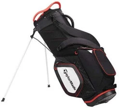 TAYLORMADE PRO 8.0 STAND BAG BLACK/WHITE/RED -Golf Promotion Store 32937 4