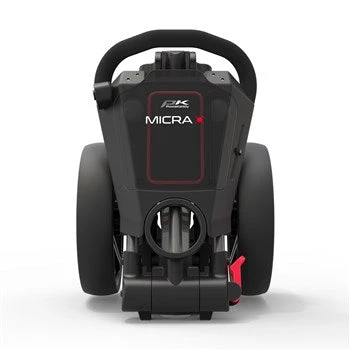 POWAKADDY 2022 MICRA PUSH CART-GUN METAL/RED TRIM 3 POWAKADDY 2022 MICRA PUSH CART-GUN METAL/RED TRIM - Image 3