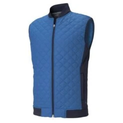 Puma Primaloft Thermal Golf Wind Vest Puma Navy Blazer -Star Sapphire 03