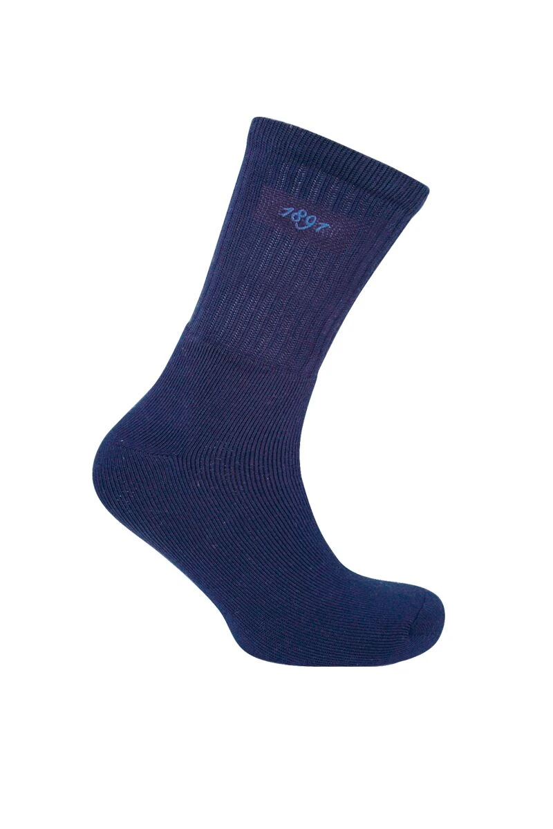 Glenmuir Dunbar Mens 2 Pair Pack Cotton Crew Golf Socks Navy 1 Glenmuir Dunbar Mens 2 Pair Pack Cotton Crew Golf Socks Navy