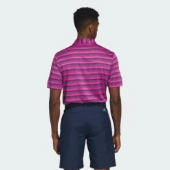 Adidas Golf 2-Colour Stripe Shirt Black/Lucid Fuchsia -Golf Promotion Store 9059c306baaf4ff6a589af14012b3c94 f540
