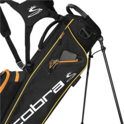 Cobra Ultralight Sunday Stand Bag Black/ORANGE
