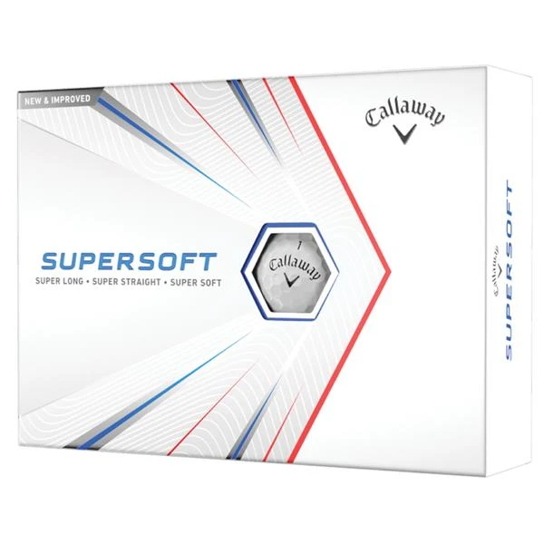 Callaway Supersoft Dozen Golf Balls White 2021 (2 Dozen €45) 1 Callaway Supersoft Dozen Golf Balls White 2021 (2 Dozen €45)