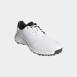 Adidas Golf Mens 2021 Performance Classic Leather Bounce-WHITE -Golf Promotion Store FW6273 photo front lateral top transparent 2000x2000 e1e9818d a2af 437f 8742 d4a74fd74dfd