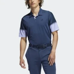 Adidas Statement Heat.Rdy Polo Shirt -Golf Promotion Store GR3097 on model front transparent 2000x2000 43c746bf 8cee 449a 83dd 6af6fd1f0186