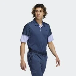 Adidas Statement Heat.Rdy Polo Shirt -Golf Promotion Store GR3097 on model walking transparent 2000x2000 2af71bd5 aa2e 40c6 812a 09dc4bc3d28d