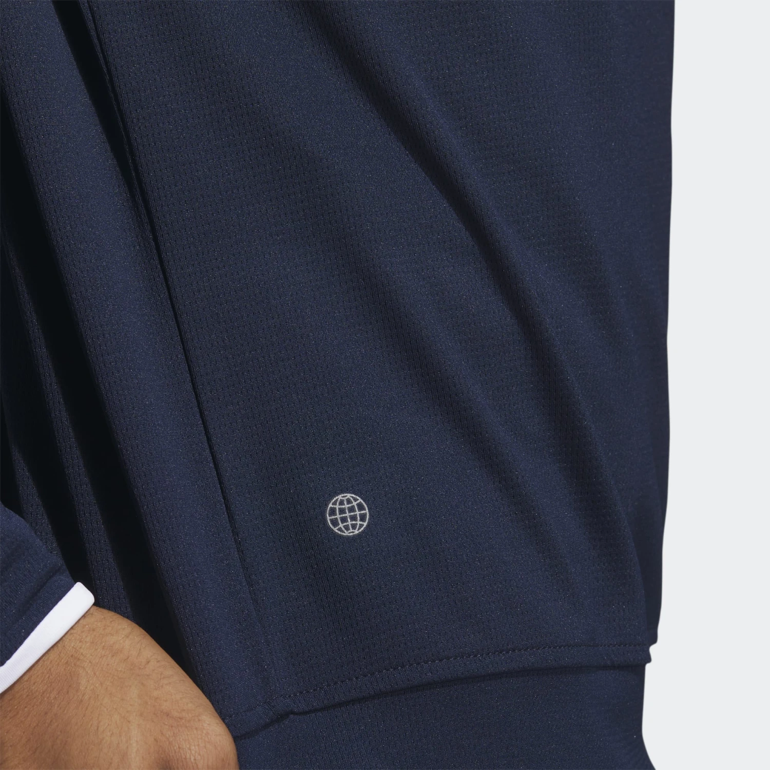Adidas Light Weight Quarter Zip Collegiate Navy/White 5 Adidas Light Weight Quarter Zip Collegiate Navy/White - Image 5