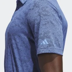 Adidas Golf Textured Jacquard Shirt Blue Fusion / Collegiate Navy -Golf Promotion Store HS7609 b2b152 pdp