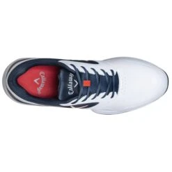 Callaway Gents Chev LS Shoes White - Navy - Red -Golf Promotion Store P M596146CALGENTSCHEVLSSHOESWHITENAVYRED 3 L