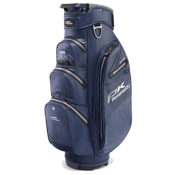 PowaKaddy Dri-Tech Cart Bag Gunmetal/Blue 22 1 PowaKaddy Dri-Tech Cart Bag Gunmetal/Blue 22