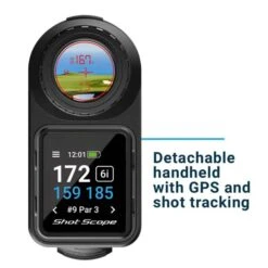 Shot Scope Pro LX+ Rangefinder Blue -Golf Promotion Store SSCOMLX001 3 L