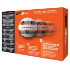 TaylorMade TP5 Pix 2.0 Golf Balls Dozen White (2 Dozen €90) -Golf Promotion Store TA21D0103001 2 L