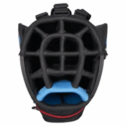 Callaway Chev Dry 14 Golf Cart Bag - Black/CYAN/Fire Red -Golf Promotion Store bags 2021 chev dry 14 cart 19011 6