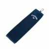 Callaway Tri-Fold Towel 16"x21" Navy