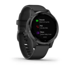 Garmin Vívoactive 4s Black With Slate (PVD Black/Gunmetal) -Golf Promotion Store lf lg 36461e79 8796 47bc 9416 971e5cfff4b4